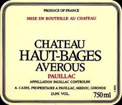 (image for) HAUT BAGES AVEROUS 1998
